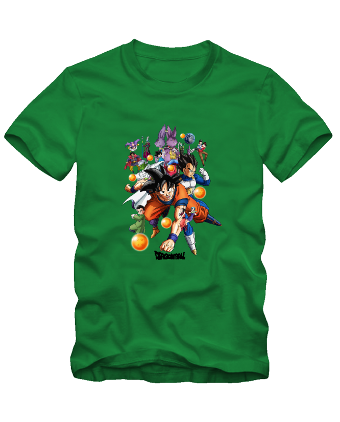 Marškinėliai Dragon ball veikėjai Marškinėliai Dragon ball veikėjai